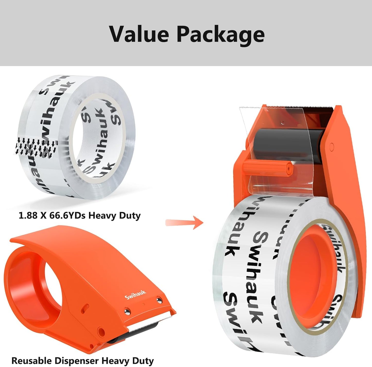 Swihauk Heavy Duty Packing Tape: A Game-Changer for Shipping and Moving