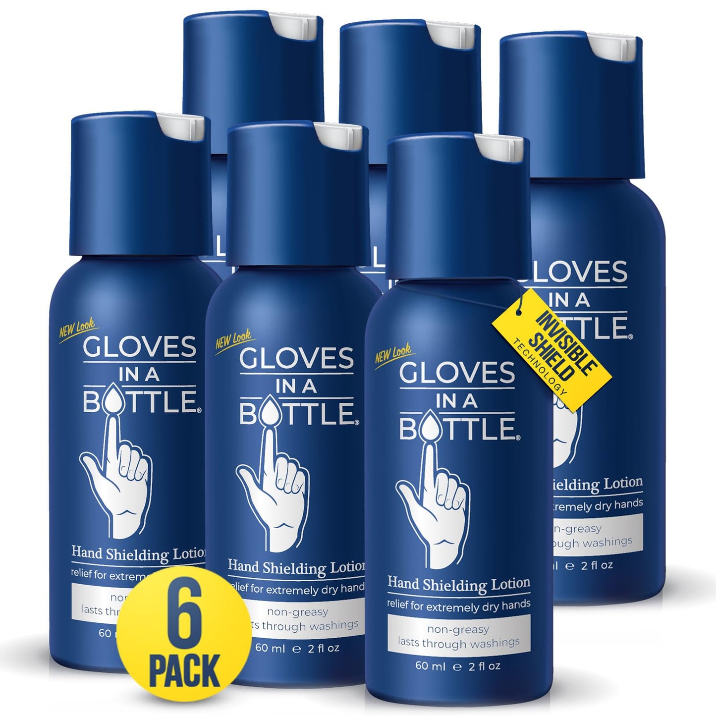Gloves In A Bottle Shielding Lotion for Dry Itchy Skin, 2 ounce (Pack of 24)