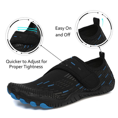 Water Shoes Mens Womens Quick-Dry Barefoot Swim Beach Pool Shoes Aqua Yoga Socks for Hiking Walking Diving Surf Outdoor Water Sports