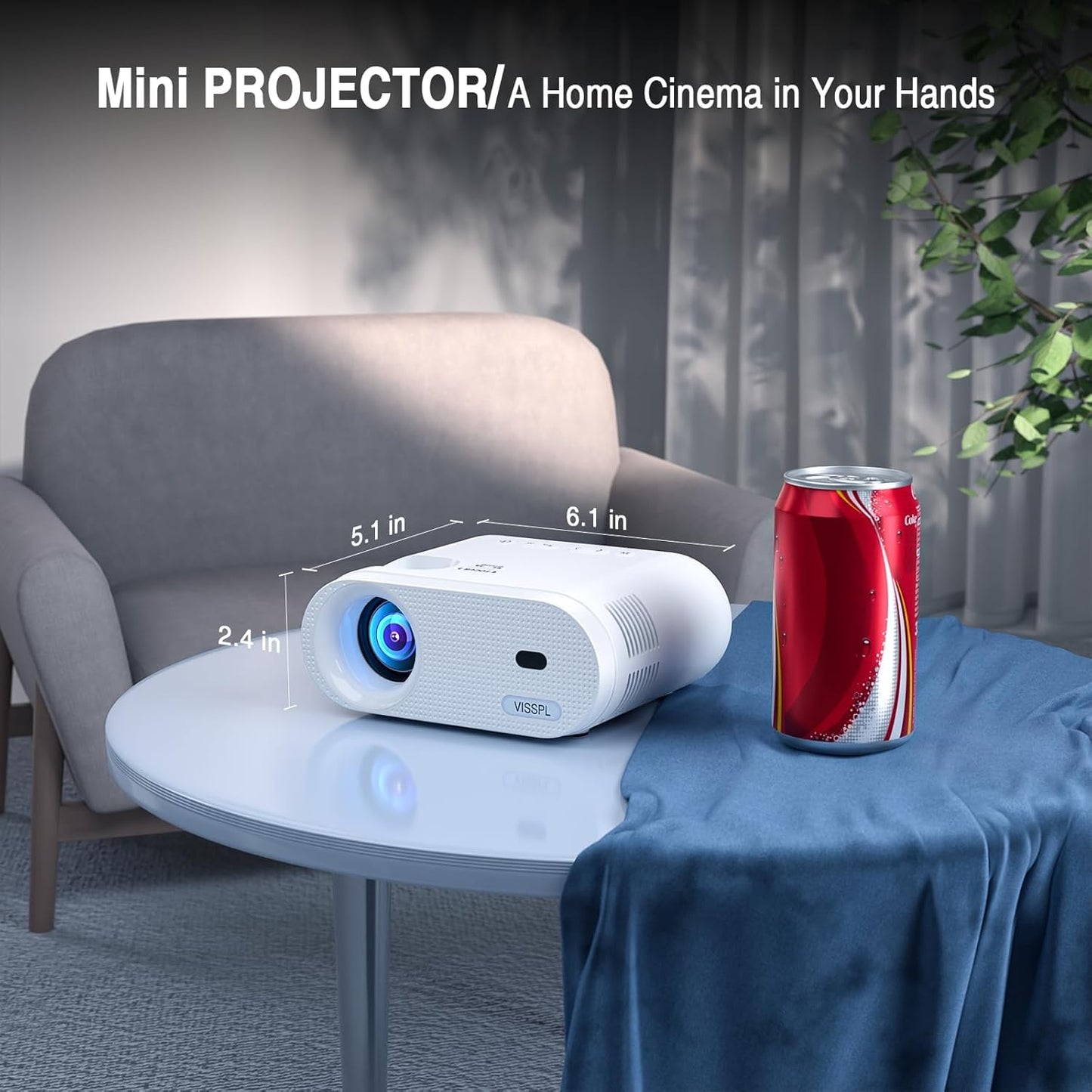 Mini Projector, Big Fun: VISSPL FHD 1080P Video Projector Review