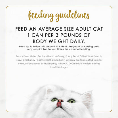Purina Fancy Feast Grilled Wet Cat Food Review: A Taste of the Ocean