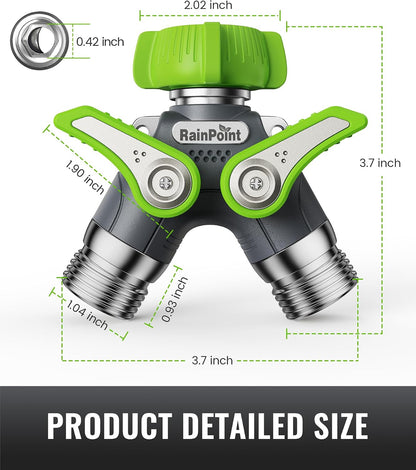 RAINPOINT Garden Hose Splitter: A Heavy-Duty Solution for Your Outdoor Needs