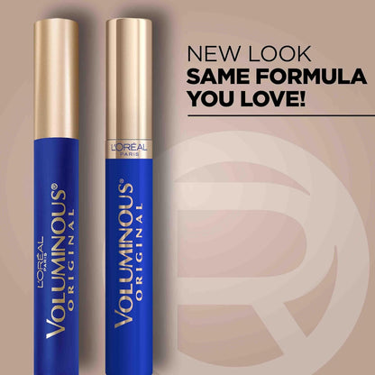 L'Oréal Paris Voluminous Original Mascara, Wimpern tuschen für Volumen und Trennung, nicht verklumpende Formel für weiche und geschmeidige Wimpern, Blackest Black 8,5ml