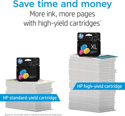 Original HP 67XL Schwarze Tintenpatrone mit hoher Reichweite | Kompatibel mit HP DeskJet 1255, 2700, 4100er Serien, HP Envy 6000, 6400er Serien | Für Instant Ink geeignet | 3YM57AN