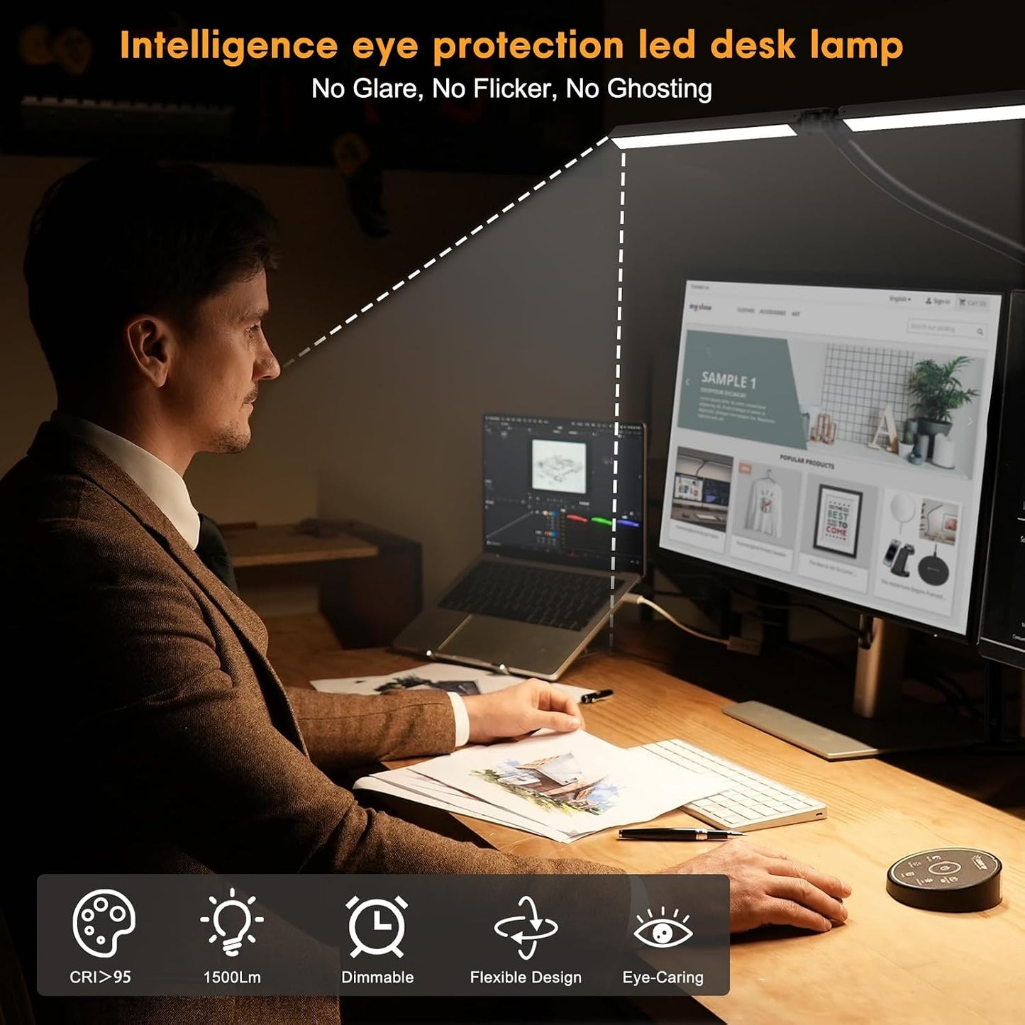 Pzloz Led Desk Lamp Review: A Versatile and Eye-Friendly Lighting Solution
