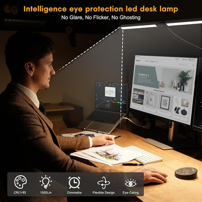Pzloz Led Desk Lamp Review: A Versatile and Eye-Friendly Lighting Solution