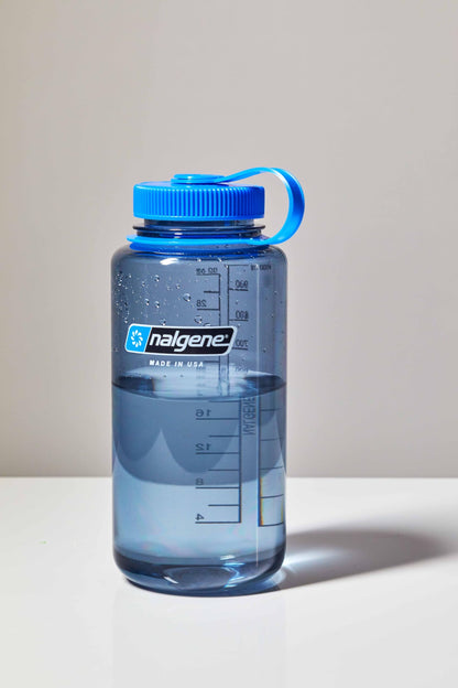Nalgene 32 oz Wide Mouth Water Bottle | BPA-Free, Durable & Leak Proof, Lightweight Bottle for Hiking & Gym, Work & Travel