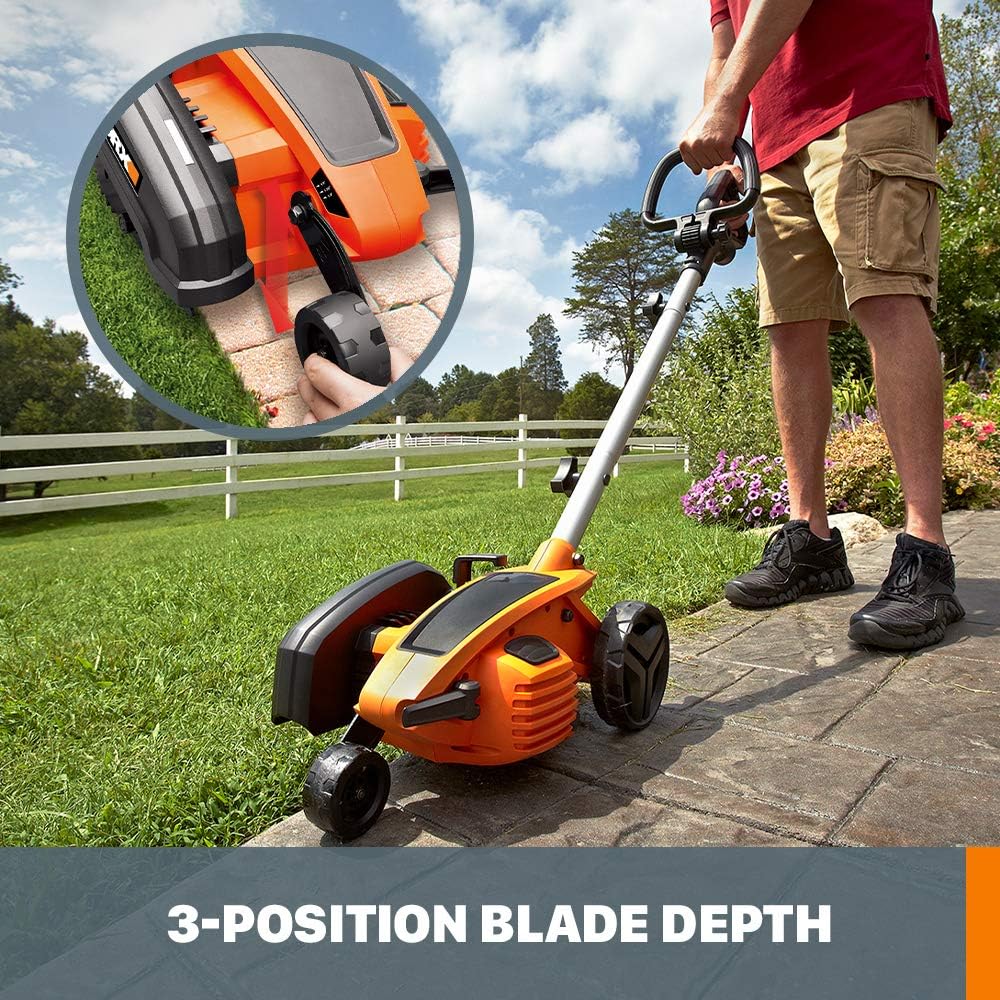 WORX 12 Amp 7.5’’ Electric Lawn Edger & Trencher