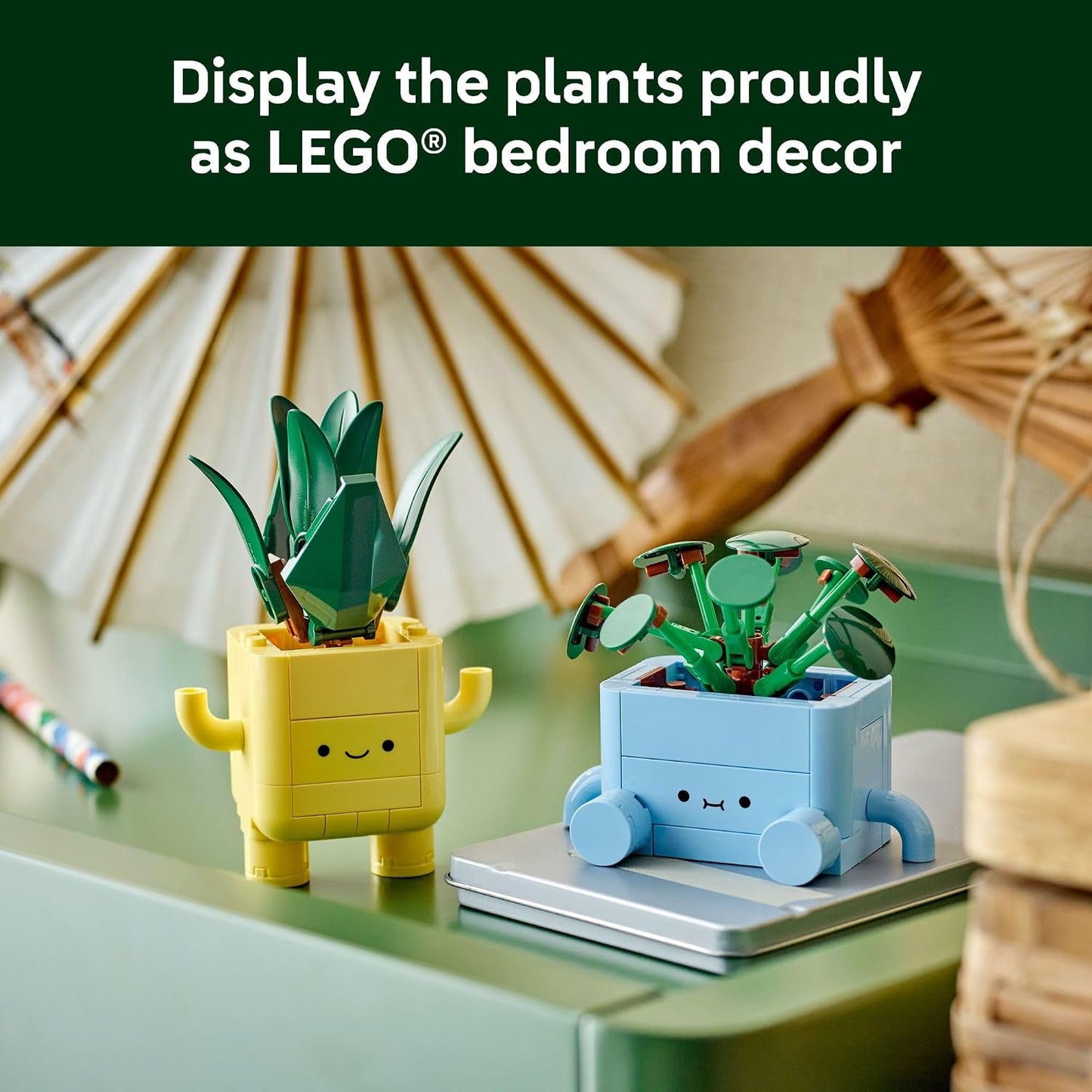 LEGO Botanicals Happy Plants Building Toy