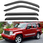 Window Visors Rain Guards for 2015-2026 Ford F150 SuperCrew & 2017-2026 F-150 Raptor F250 F350 F450 F550 Super Duty Crew Cab, Out-Channel Window Vent Deflectors Visors Shades Protectors