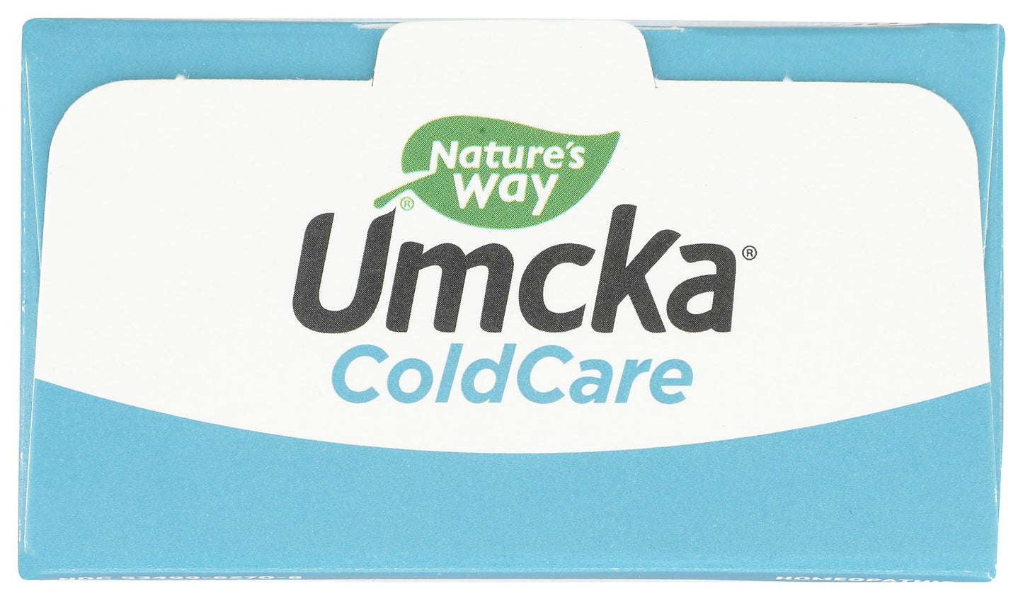 Nature's Way Umcka Cold Relief Drops, Homeopathic Cold Medicine, Shortens Duration & Reduces Severity of Cough, Congestion, Sore Throat & Hoarseness, 2 Fl oz