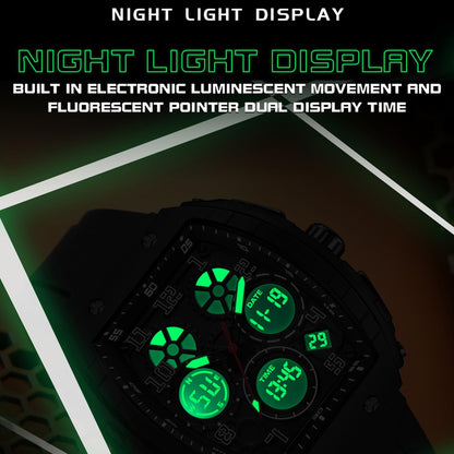 Watches for Men Relojes Para Hombres White Mens Sport Watch Waterproof