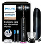 Philips Sonicare DiamondClean Smart 9500 Electric Toothbrush - Sonic Toothbrush with App, Pressure Sensor, 15 Brushing Settings, Replacement Reminder, USB Charging Travel Case, Black, Model HX9923/11