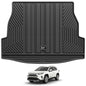 3W Floor Mats for Toyota Tacoma 2024 2025 2026 Double Cab Auto Tran(Not Fit Hybrid & XtraCab), TPE All Weather Custom Fit Floor Liner for Tacoma TRD/SR/SR5/limited Car Liners.