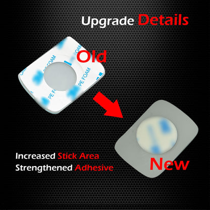 Ampper Blind Spot Mirror, 2" Round HD Glass Frameless Convex Rear View Mirror, Pack of 2