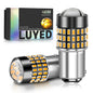 LUYED 3157 LED Bulbs Reverse Light Xenon White 1800 Lumens Super Bright 78 SMD 3056 3156 3057 4157 LED Bulbs,Used for Back Up Reverse Lights,Brake Lights,Tail Lights,Turn Signal Lights,Pack of 2