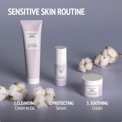 [ comfort zone ] Remedy Defense Cream | Soothing Nourishing Cream To Protect The Skin Barrier, Great For Sensitive Skin
