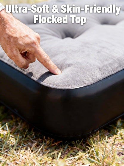 Umbrauto Car Air Mattress Backseat| Inflatable Truck Back Seat Camping Airbed for SUV Rear Seat, Blow Up Sleeping Travel Bed for Van Trunk with Pump & Pillows