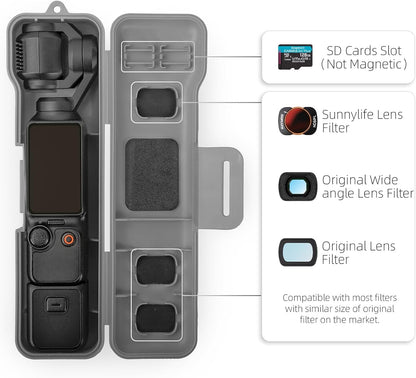 Sinyutia Travel Waterproof Case for DJI Osmo Pocket 3