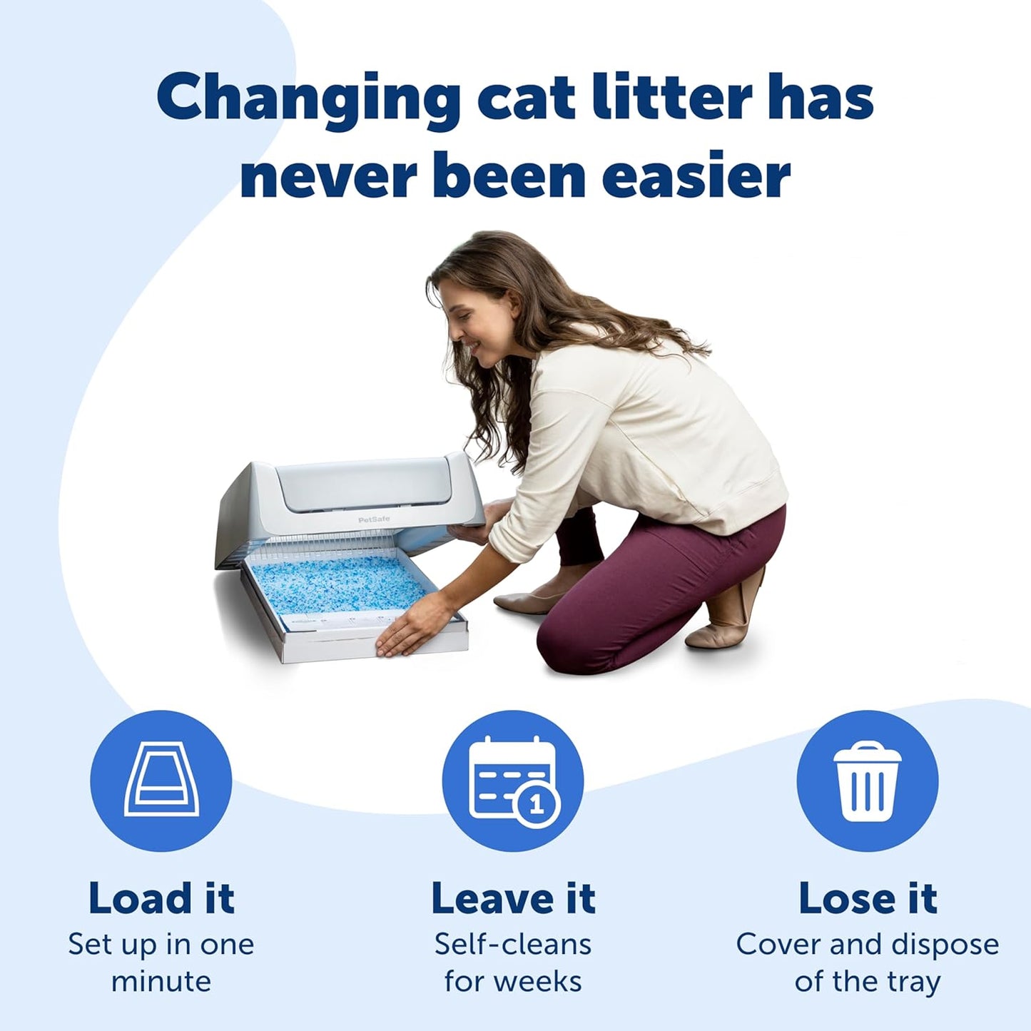 PetSafe ScoopFree Self-Cleaning Cat Litter Box Tray Refills