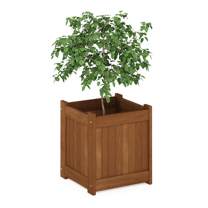 Furinno FG17478 Tioman Outdoor Patio Furniture Hardwood Potting Bench, Natural