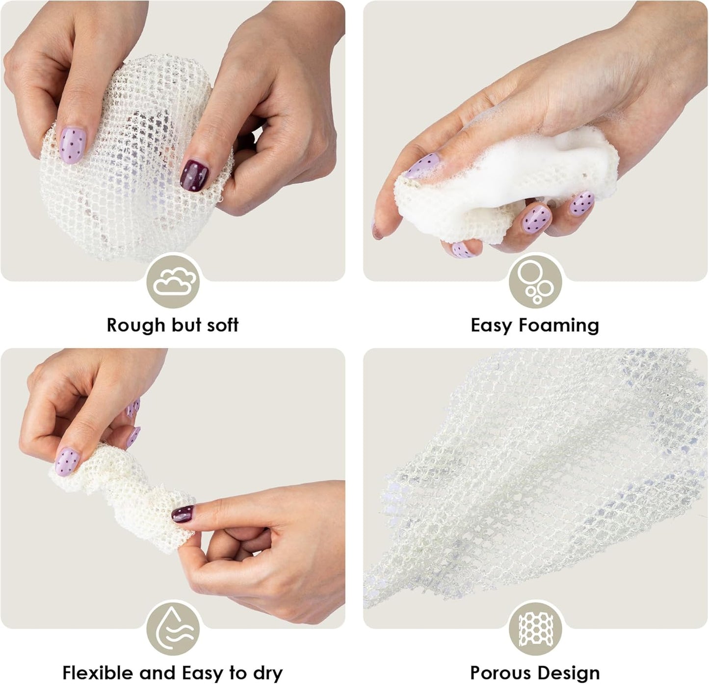 INNERNEED Duschbürste aus weichem Silikon in Lebensmittelqualität, Hand-Körperbürste zur Hautreinigung, sanftes Peeling, gute Schaumbildung (Schwarz)
