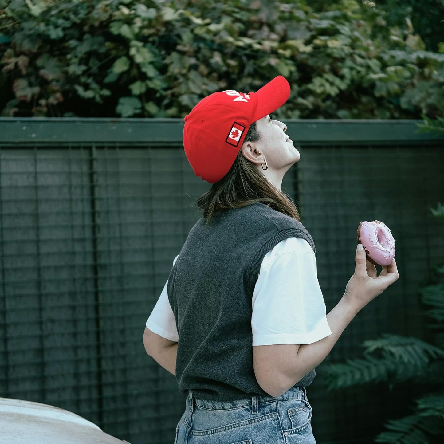 2 Stück Kanada Baseballkappe Kanada Souvenirs Verstellbare Hüte Geschenke für Männer Frauen
