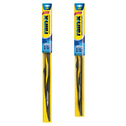 Rain-X 820149 WeatherBeater Wiper Blades, 22" Windshield Wipers (Pack of 2), Automotive Replacement Windshield Wiper Blades That Meet Or Exceed OEM Quality And Durability