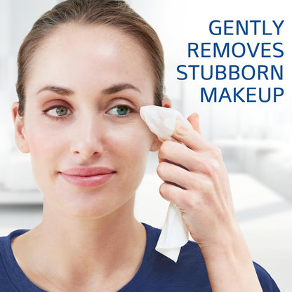 Cetaphil Sanfte Make-up Entferner-Tücher mit Aloe Vera, Kamille und Grünem Tee – Parfümfrei, Reizlindernd, Parabenfrei – Für alle Hauttypen, 25 Stück