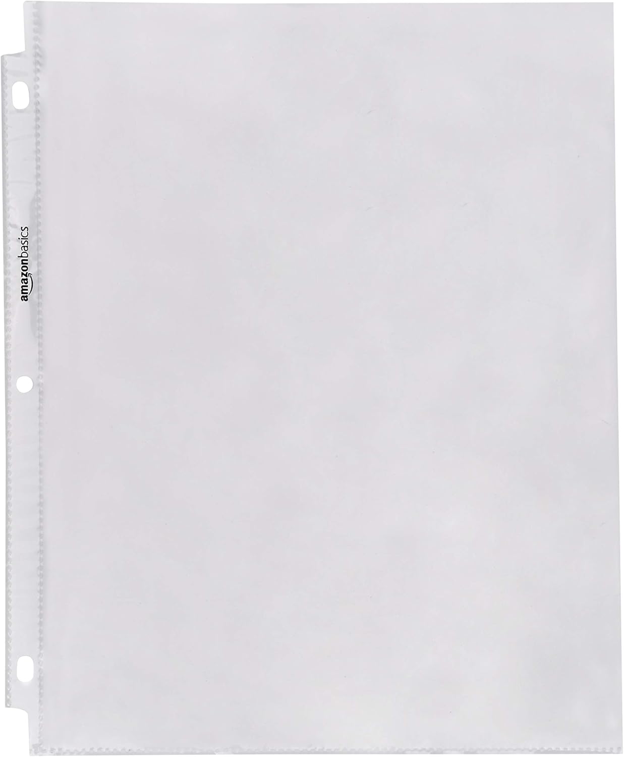Amazon Basics Klarsichthüllen, oben offen, für A4 Ringbuch, Polypropylen, 21,59 cm x 27,94 cm, 200 Stück