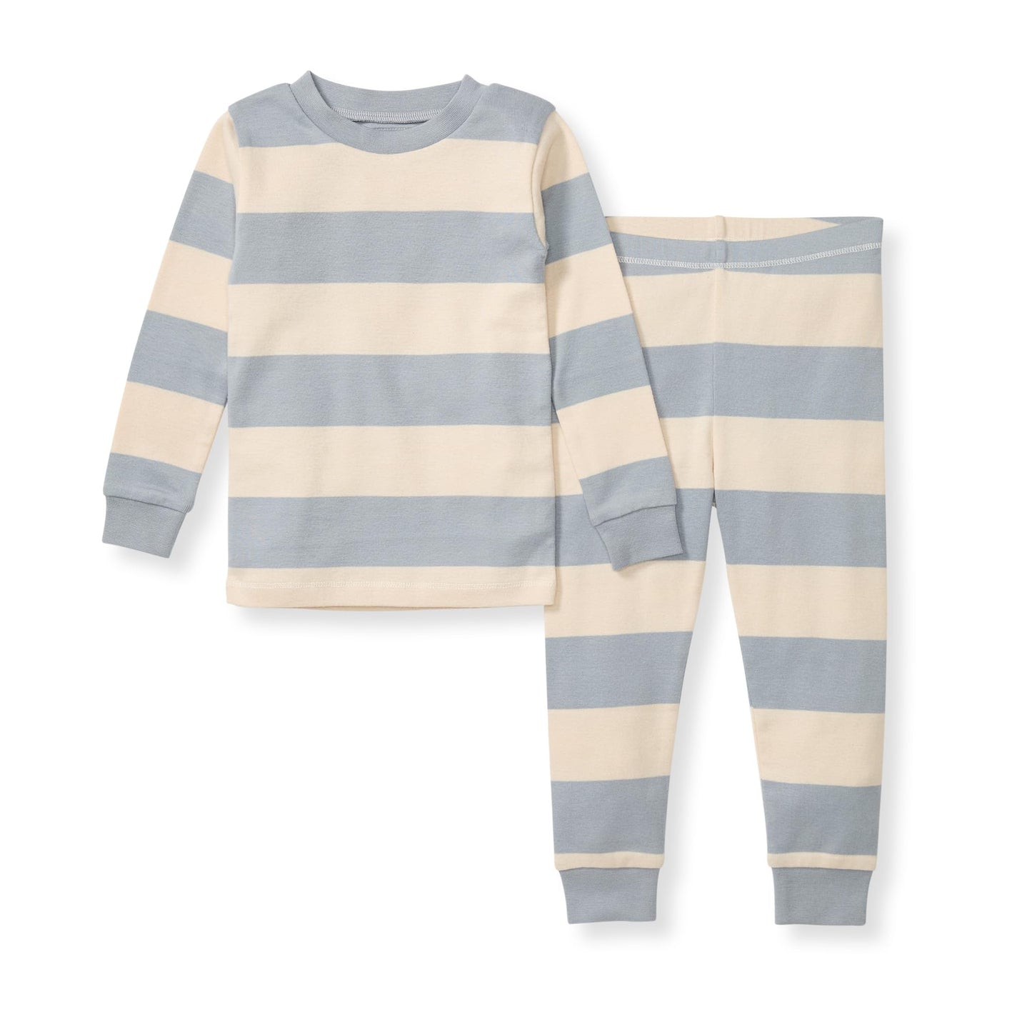 Burt's Bees Baby Organic Cotton Pajamas for Boys, 100% Cotton Pajama Set for Toddlers and Kids, Soft and Stretchable Fabric