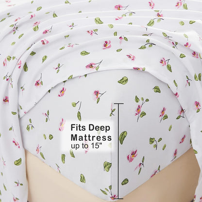 Mooreeke Floral King Sheets: A Breath of Fresh Air for Your Bedroom