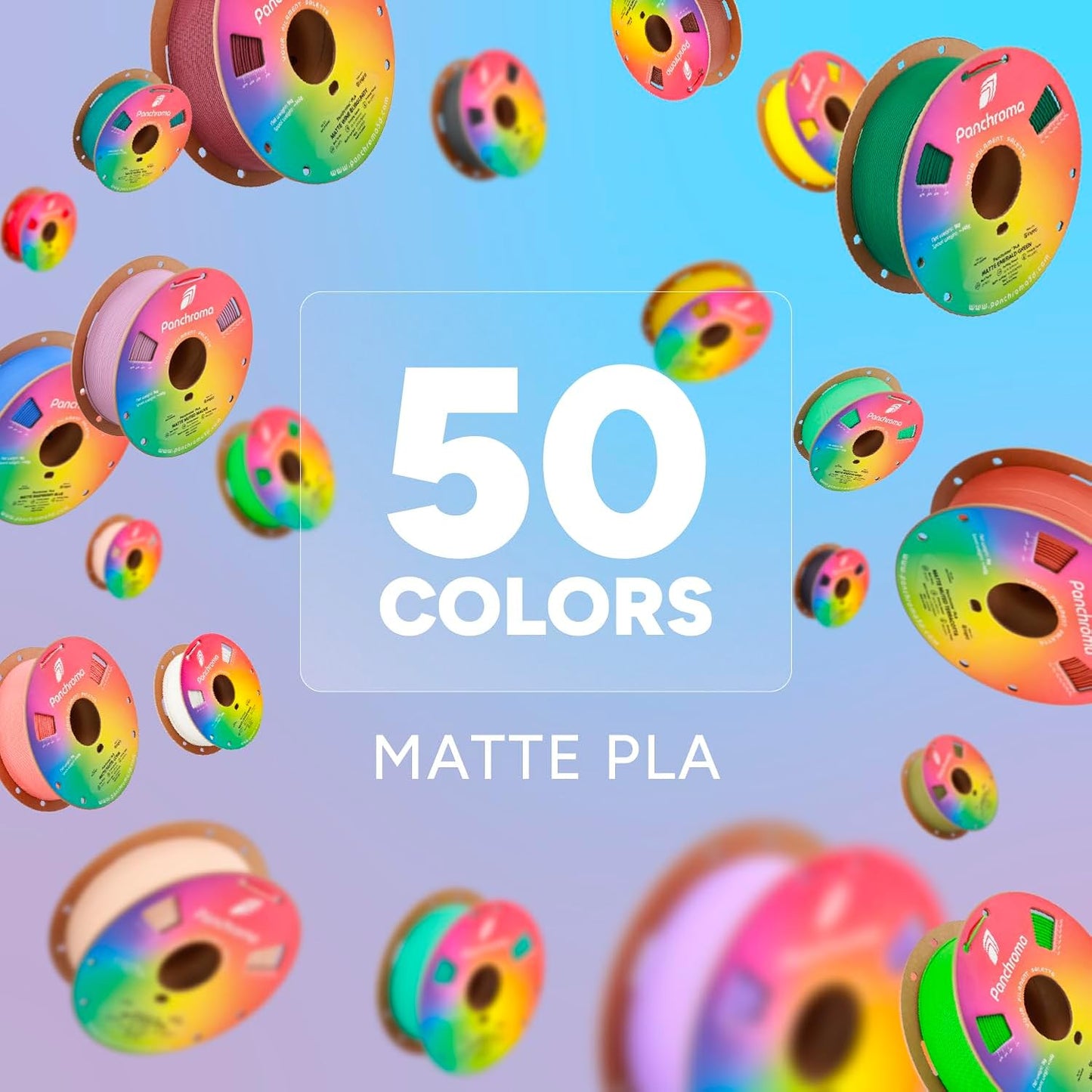 Polymaker Panchroma Mattes PLA Filament, Holzkohlschwarz 1.75mm 1kg 3D-Druck Filament, Früher Polyterra Matt, Passend für die meisten FDM 3D-Drucker, 1kg Spule (2.2lbs)