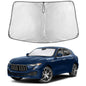 EcoNour Car Windshield Sunshade | Blocks 99% Heat & Keeps Interior Cool | Universal Fits Cars, SUVs, Trucks | Automotive Sun Screen, Visor & Car Accessories for Summer | Medium (64x32 Inches)