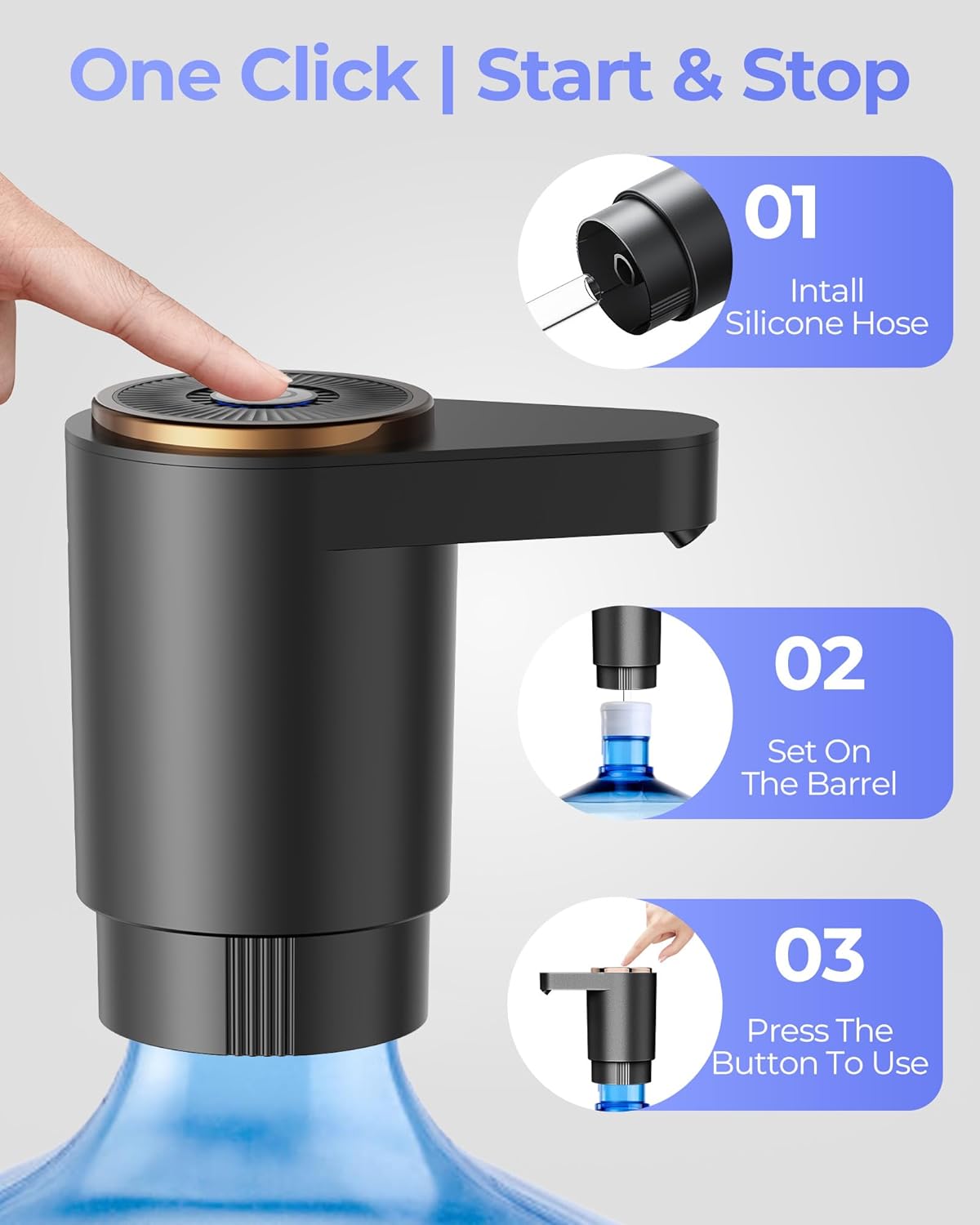 Cozycharm Water Jug Pump: A Game-Changer for Hydration
