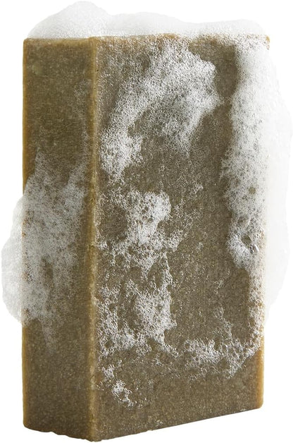 CRATE 61 ORGANICS Vegane Naturseife, handgemachte Seife mit hochwertigen ätherischen Ölen, kaltgepresst für Gesicht und Körper für Männer und Frauen, 3er-Pack (4 oz, Riegel) (Eucamint)