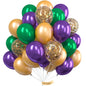 PartyWoo Gold Balloons 50pcs 12 Inch Gold Latex Helium Balloons for Birthday Wedding Anniversary Baby Shower Graduation Bachelorette Retirement Engagement Tea Casino Disco Party Decorations Gold-G101