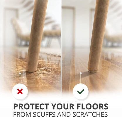 Felt Pads X-PROTECTOR - Giant 235 Pack Premium Furniture Pads. Huge Quantity Felt Furniture Pads Wood Floor Protectors for Furniture Feet – Best Hardwood Floor Protectors. Protect Your Wood Floors!