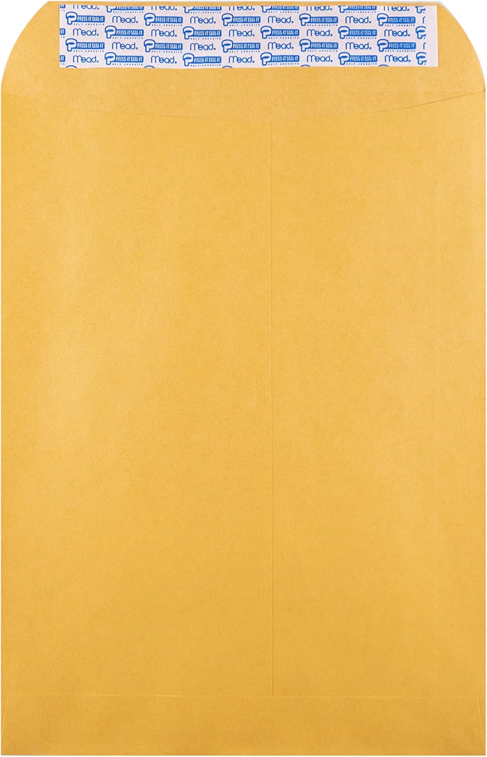 Hilroy Kraft-Briefumschläge, 22,9 x 30,5 cm, Press-it Seal-it Verschluss, 25 Stück pro Packung (76044)