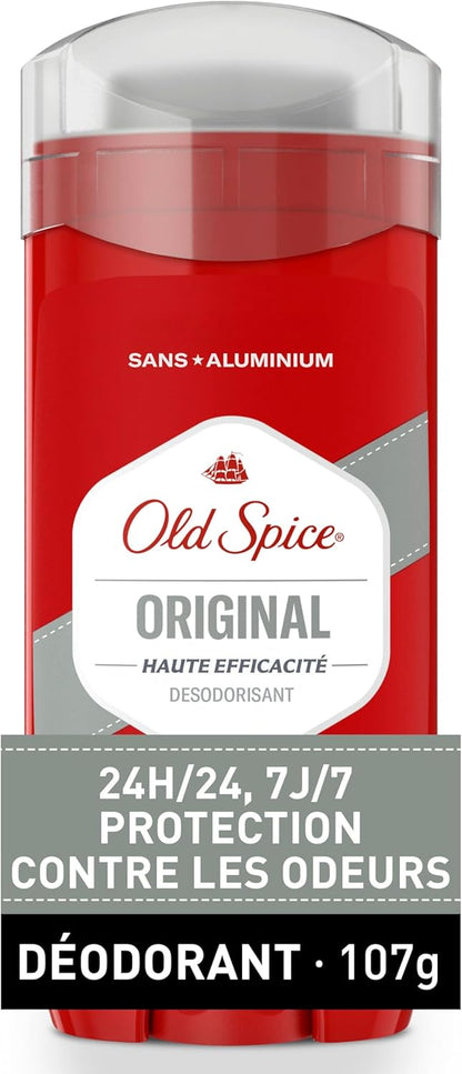 Old Spice High Endurance Deodorant für Herren, Aluminiumfrei, Pure Sport Duft, 107 g