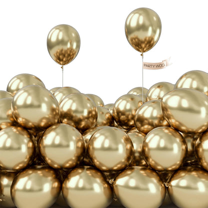 PartyWoo White Balloons 155pcs Different Sizes Pack of 18 12 10 5 Inch Matte White Latex Balloon Arch Kit Garland for Wedding Bridal Graduation Baby Shower Birthday Party Decorations White-Y13