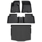 GINOWY-Floor Mats for Toyota 4Runner 1996-2002,1st+2nd Row,TPE All Weather Car Mats Custom Fit Rubber Floor Liners Car Accessories for Toyota 4Runner