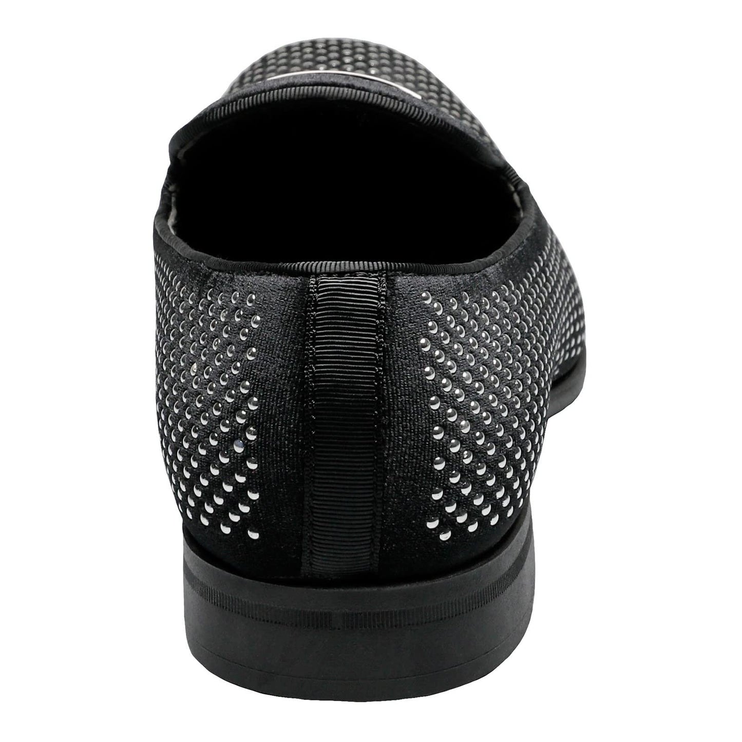 Stacy Adams Men's Swagger Studded Ornament Slip-on Driving Style Loafer