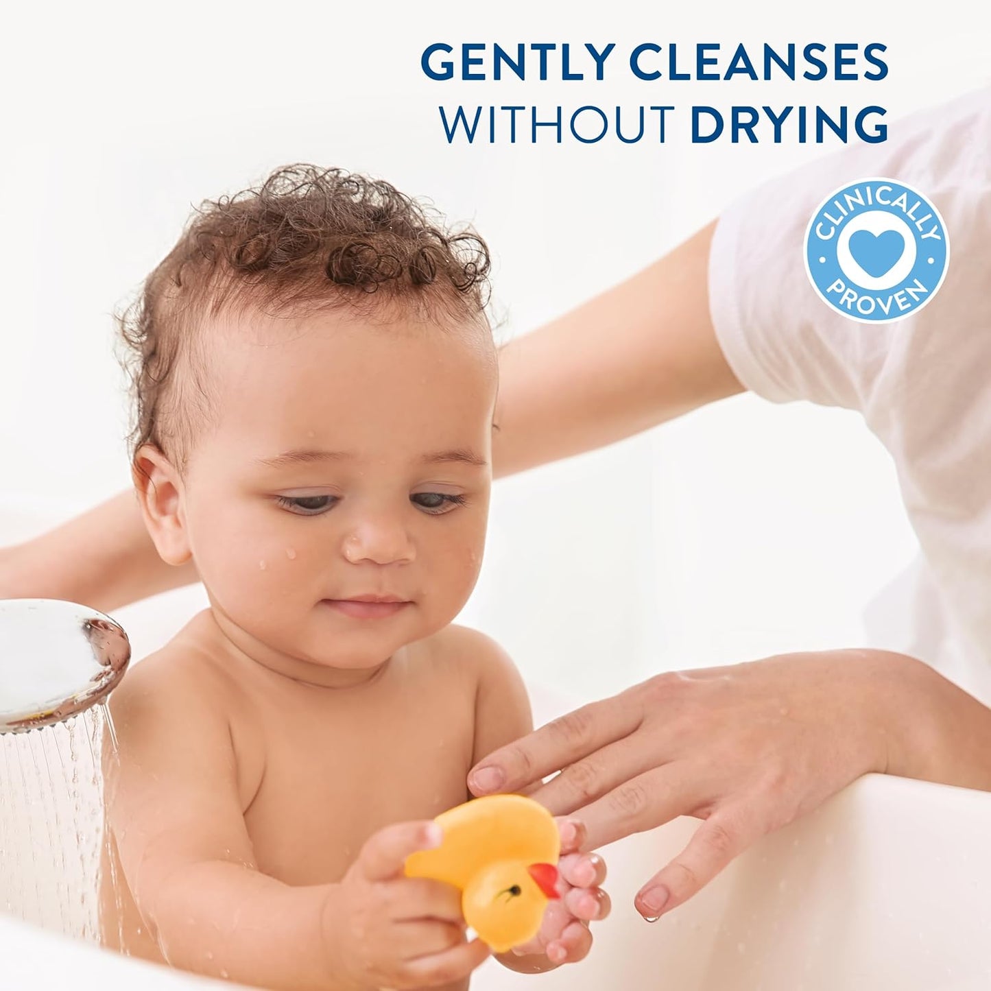 Cetaphil Baby Wasch & Shampoo mit Bio-Ringelblume – tränenfrei – ohne Parabene, Farbstoffe und Mineralöle – 400ml Pumpspender