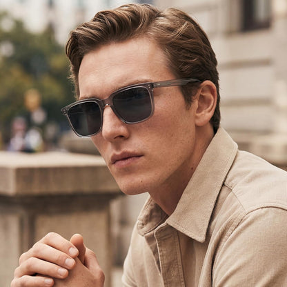 CARFIA Square Polarized Sunglasses for Men