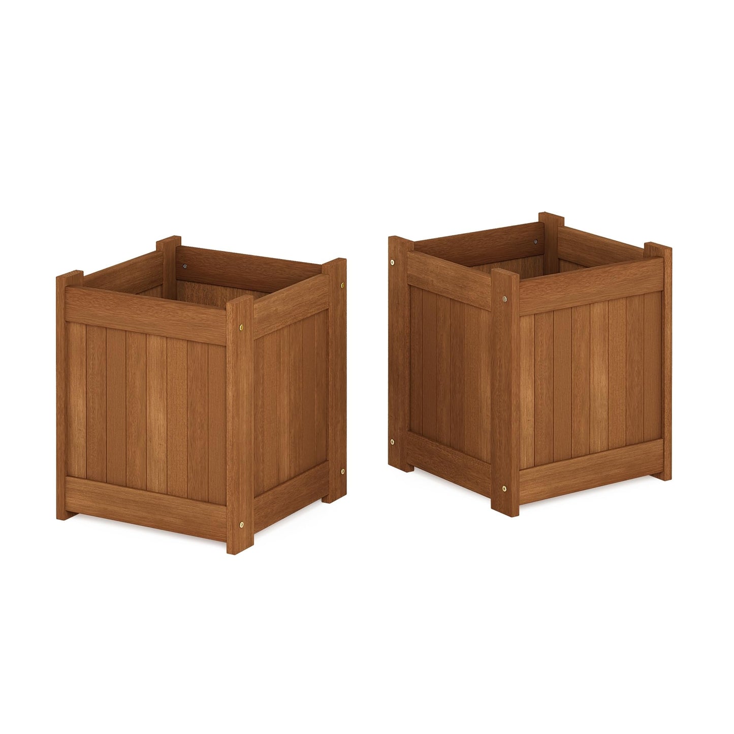 Furinno FG17478 Tioman Outdoor Patio Furniture Hardwood Potting Bench, Natural