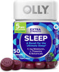 OLLY Extra Strength Sleep Gummy, 5 mg Melatonin, L-Theanine, Chamomile, Lemon Balm, Sleep Aid, BlackBerry - 50 Count (Pack of 12)