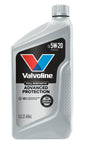 Valvoline Advanced Full Synthetic SAE 0W-20 Motor Oil 5 QT