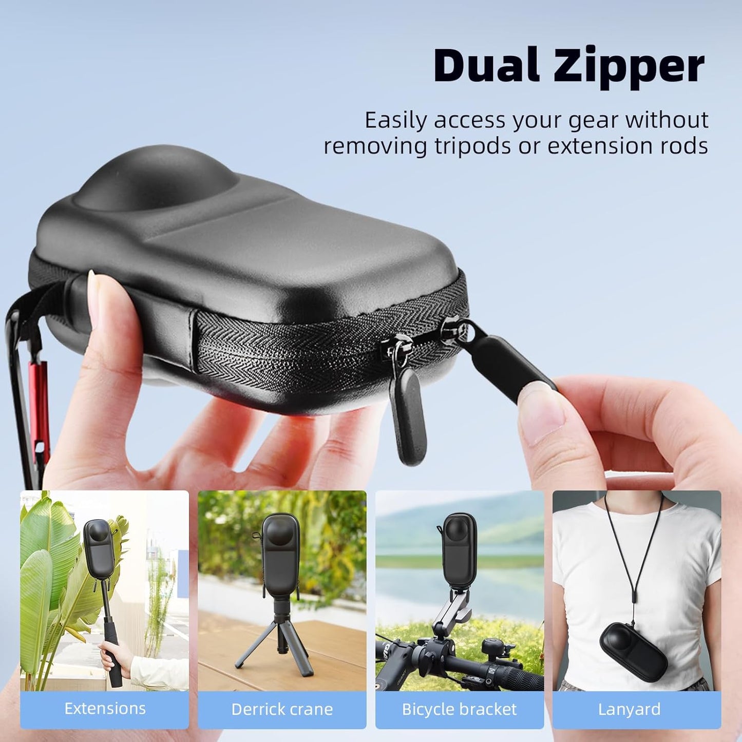 Protect Your Insta360 X4 X5 with the BRDRC Carrying Case