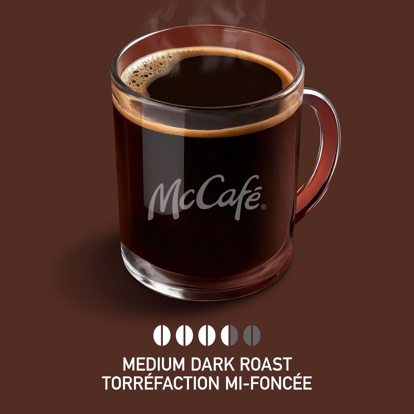 McCafé Premium Medium Dark Roast K-Cup Kaffeepads, 48 Stück, ethisch einwandfrei bezogen, für Keurig Kaffeemaschinen